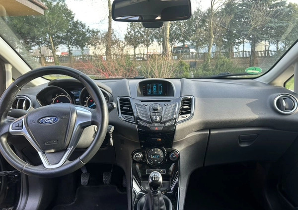 Ford Fiesta cena 24900 przebieg: 132000, rok produkcji 2013 z Mirsk małe 529